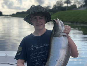 Fishing for Clown Knifefish in Florida